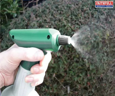Faithfull Handheld Battery Powered Sprayer 1 litre – second image