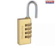 Brass Combination Padlock - imagen 2