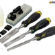 Roughneck Bevel Edge Chisel & Sharpening Kit, 6 piece