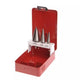 Faithfull HSS Taper Drill Bit Set of 3
