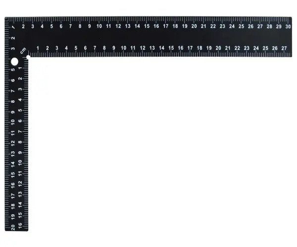 Black Steel Roofing Square