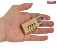Brass Combination Padlock - imagen 5