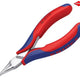 Knipex Flat Jaw Electronics Pliers Multi-Component Grip 115mm