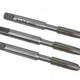 Faithfull HSS Straight Flute Tap Set M5 x 0.8, 3 Piece