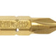 Irwin Screwdriver Bits Phillips PH2 25mm Titanium (Pack 2)