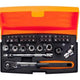 Bahco SL24 Socket Set of 24 Metric 1/4in Drive