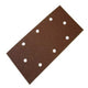 Faithfull 1/3 Sanding Sheet B/D Hook & Loop Holed Assorted (Pack 5)