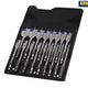 Irwin Blue Groove 4X Flat Bit Set, 17 Piece