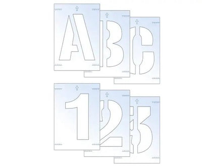Letter & Number Stencil Kit