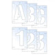 Scan Letter & Number Stencil Kit 100mm