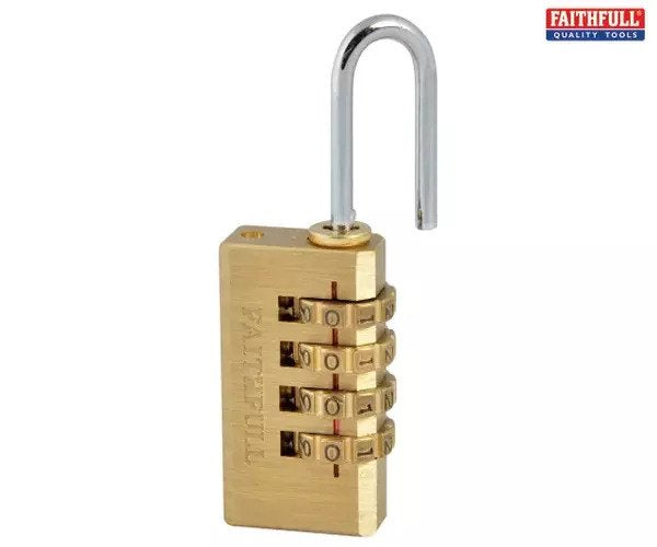 Brass Combination Padlock - imagen 3