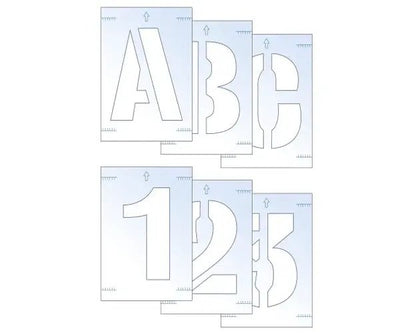 Letter & Number Stencil Kit