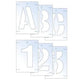 Scan Letter & Number Stencil Kit 50mm
