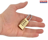 Brass Combination Padlock - imagen 4