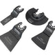 Faithfull Multi-Function Tool Flooring Blade Set 4 Piece