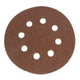Faithfull Hook & Loop Sanding Disc DID3 Holed 125mm Coarse (Pack 5)
