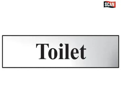 Toilet - Polished Chrome Effect