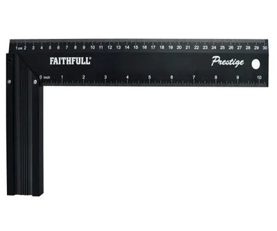  Square Black Aluminium