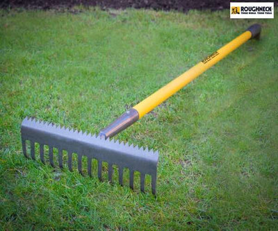 Roughneck Sharp-Edge Soil Rake – second image