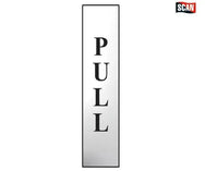 Pull Vertical - Polished Chrome Effect