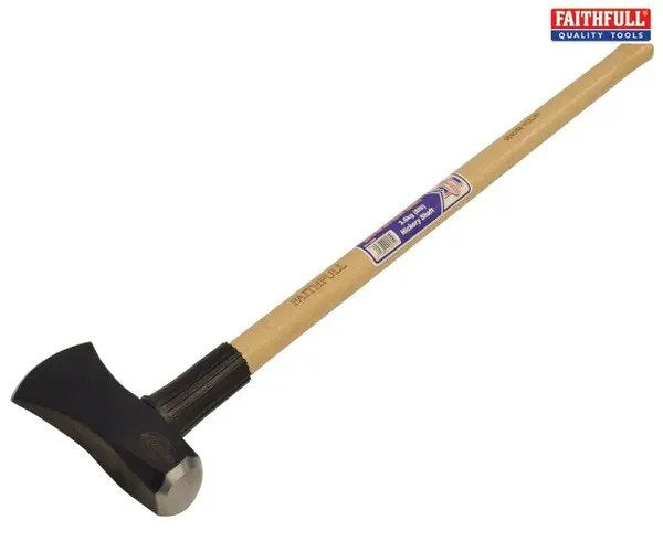 Log Splitting Maul Hickory Shaft 
