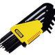 Stanley Ball End Hexagon Key Set, 12 Piece (1/16 - 3/8in)