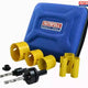 Faithfull Universal Varipitch Holesaw Plumber's Kit, 9 Piece 19-57mm