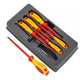 Knipex VDE Screwdriver Set, 6 Piece