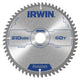 Irwin Professional Aluminium Circular Saw Blade 210 x 30mm x 60T TCG