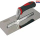 Faithfull Plasterer's Finishing Trowel Stainless Steel Soft Grip Handle 11 x 4.3/4in
