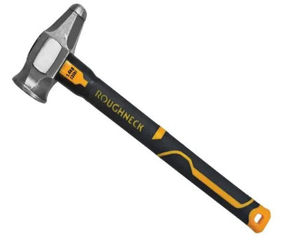 Roughneck - Roughneck Gorilla Mini Sledge Hammer 1.4kg (3 lb) - Roughneck black-and-yellow sledge hammer with fiberglass handle.