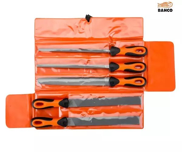 Bahco 250mm (10in) ERGO™ Engineering File Set, 5 Piece – MTN Shop UK