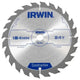 Irwin Construction Circular Saw Blade 184 x 16mm x 24T ATB