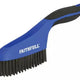 Faithfull Scratch Brush Soft Grip 4 x 16 Row Steel