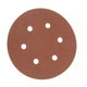 Faithfull Hook & Loop Sanding Disc DID2 Holed 150mm x 40G (Pack 25)