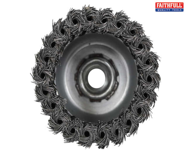 Wire Cup Brush Twist Knot - imagen 3