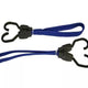 Faithfull Flat Bungee Flat Cord 46cm (18in) Blue 2 Piece