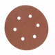 Faithfull Hook & Loop Sanding Disc DID2 Holed 150mm x 120G (Pack 25)