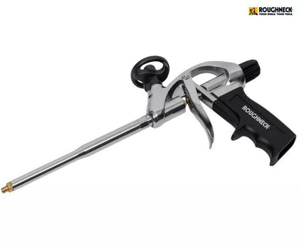 Roughneck - Roughneck Professional Foam Gun - Roughneck metal foam gun with ergonomic handle design.