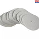Faithfull Paper Sanding Disc 6 x 125mm Assorted (Pack 10)