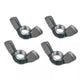 Faithfull External Building Profile Wing Nuts (Pack 4)