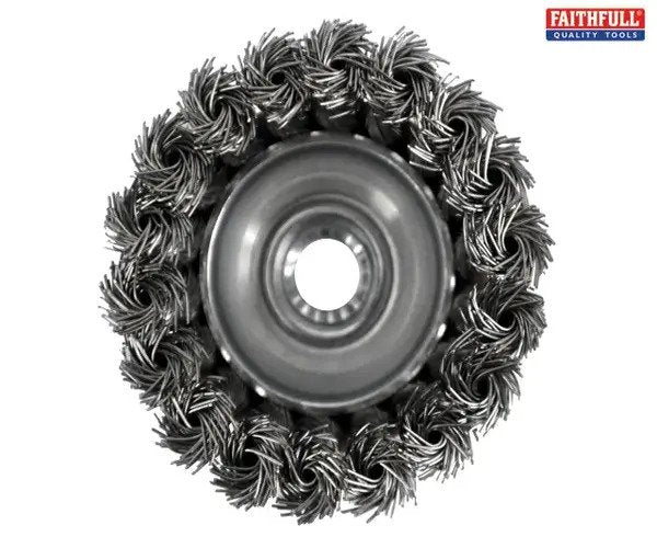 Wire Cup Brush Twist Knot - imagen 2