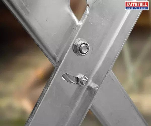 Sawhorse Folding Trestle Galvanised - imagen 4