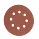 Faithfull Hook & Loop Sanding Disc DID3 Holed 125mm x 60G (Pack 25)