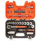 Bahco S330 Socket Set of 34 Metric 3/8in Drive + 1/4in Accessories