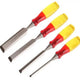 Irwin M373 Bevel Edge Chisel Splitproof Handle Set, 4 Piece