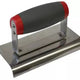 Faithfull Edging Trowel Soft Grip Handle 6 x 3in