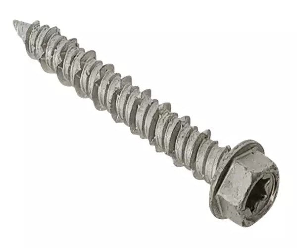 ForgeFix TechFast Masonry Screw TORX® Compatible Hex 6.3 x 57mm (Box 100)