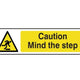 Scan Caution Mind The Step - PVC 200 x 50mm