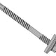 ForgeFix TechFast Composite Panels to Steel Hex Screw No.3 Tip 5.5 x 80mm Box 100